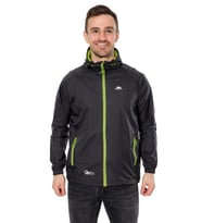 Trespass Qikpack Unisex Outdoor Yağmurluk Siyah