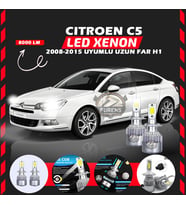 Citroen C5 2008-2015 Uzun Far Uyumlu Şimşek Etkili Led Xenon Performance Series H1