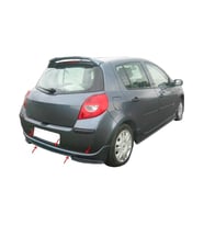 Renault Clio Uyumlu 3 Arka Tampon Altı Fiber 2005-2009