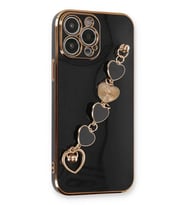iPhone 14 Pro Max Kılıf Esila Silikon - Siyah