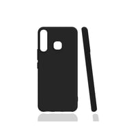 Infinix Hot 8 Uyumlu Kılıf Zore Biye Silikon (Siyah)