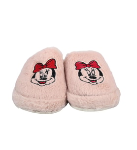 SİA ÇANTA EVA COMFORTLİNE KAYDIRMAZ TABAN ,RUFİDİK ŞİRİN ÜŞÜMEYEN AYAKLAR TÜYLÜ İÇ ASTAR  SEVİMLİ MICKEY MAUSE FİGÜRLÜ KADIN  TERLİK (A.Pembe)