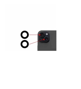 İphone 15 İle Uyumlu Kamera Camı İthal Set
