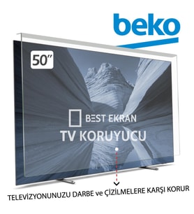 --asli -- Beko 50" inç 127 Ekran Tv Ekran Koruyucu Paneli