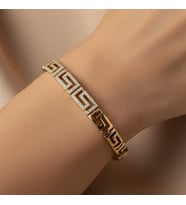 XUPING JEWELRY LABİRENT ZİRKON TAŞLI BİLEKLİK