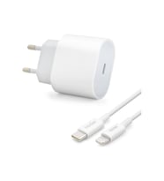 Büro Ev Ofis Cihazı İçin Beyaz 20w Pd Typec To Apple Uyumlu iOS Hızlı Şarj Adaptör Seti