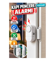 Kapı ve Pencere Alarmı Manyetik Sensörlü 90 dB Yüksek Sesli Güvenlik Sistemi