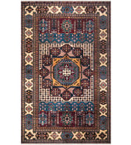 EFES 2304 Geleneksel Motif Yumuşak Doku Leke Tutmayan Modern Halı Kilim