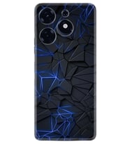 Spark 10 Pro Kılıf Resimli Desenli Silikon Platinium Series Karmaşık 1874