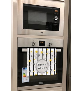 Valerine Life Mutfak Fırın El Havlusu 30x50cm Pamuklu Emici Lezzetin Sırrı Burada 2 Adet
