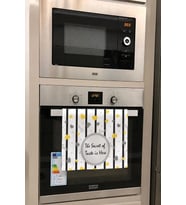 Valerine Life Mutfak Fırın El Havlusu 30x50cm Pamuklu Emici Lezzetin Sırrı Burada 2 Adet