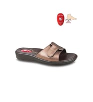 Ceyo 9200-12 Topuk Jelli Anatomik Taban Kadın Terlik Bakır 36-40