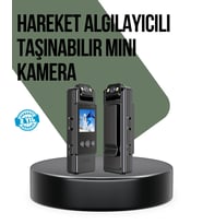 Gece Görüşlü Döngüsel Kayıt Destekli Mini Kamera