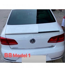 VOLKSWAGEN PASSAT B8 MODEL 1 ASTARLI PLASTİK SPOİLER