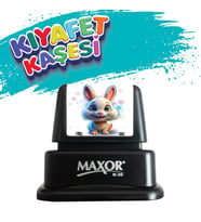 Kıyafet Kaşesi Tavşan Temalı Öğrenci Kaşesi / Kıyafet Etiketi / Kumaş Kıyafet Kaşesi