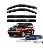 Niken Toyota Land Cruiser Fj200 2007- Kromlu Cam Rüz.4 LÜ (Siyah)