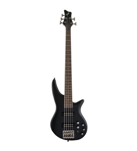 Jackson 2919005568 JS Spectra Bass JS3V 5 Telli Bas Gitar (Satin Black)  5 Telli Mat Siyah Bas HiMass Köprü ve Çok Yönlü Tonlar
