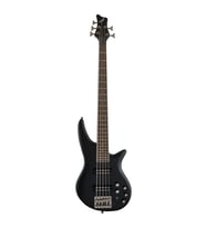 Jackson 2919005568 JS Spectra Bass JS3V 5 Telli Bas Gitar (Satin Black)  5 Telli Mat Siyah Bas HiMass Köprü ve Çok Yönlü Tonlar