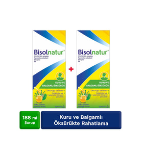 Bisolnatur Doğal İçerikli Öksürük Şurubu 2'li Avantaj Paketi