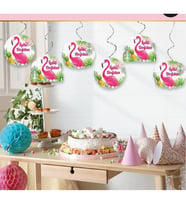 Flamingo Tavan Sarkıt  Süs 6'lı-