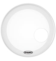 Evans BD20RGCW Resonant Frosted Coated Bas Davul Derisi (20 inç - Beyaz)