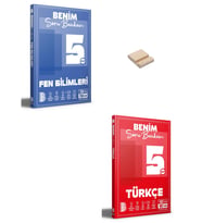 5. Sınıf Benim Soru Bankam Fen Bilimleri ve Türkçe + Telefon Standı