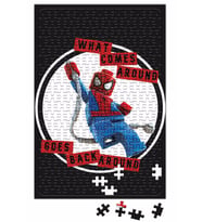 Spidey What Comes Around Lyric Featuring Spiderman Puzzle