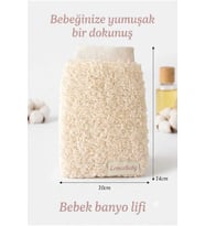 Yumuşacık Bebek Banyo Lifi (Minik Mucizelerinize Özel ) 1 Adet
