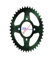 Z-One 150-180 Arka Dişli 428-42T İç 58 Mm 4 Delik Ind Öm