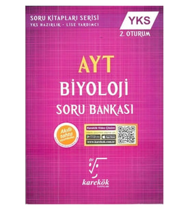 Karekök Yayıncılık Karekök Ayt Biyoloji Soru Bankası (yeni) (Çok Renkli)