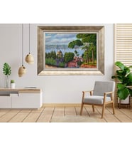 Gümüş Çerçeveli Tablo nb721