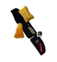 Opel Vectra A Kasa Göğüs & Torpido Halısı / Nakışlı Sarı Araç Polar Seyahat Boyun Yastık / Oto Aksesuar
