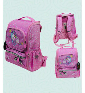 Hello Dragon Okul Çantası Model 18 Pembe CN0045