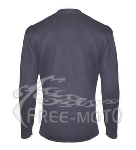 Free Moto Dik Yaka Kazak L (Siyah)