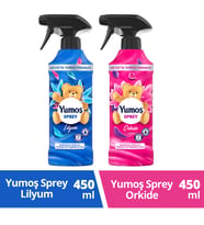 Yumoş Sprey Orkide 450 mlx1+Yumoş Lilyum 450 mlx1