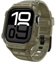 Lexroo Aple Watch 46mm Seri 11/10 ile Uyumlu Kılıf & Kordon Kayış Rugged Armor Pro 2 - ACS10507