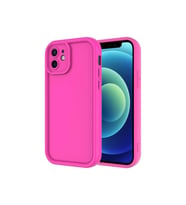 Apple iPhone 11 Uyumlu Kılıf Kamera Korumalı Zore Ananas Kapak (K.Pembe)