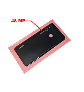 Huawei Uyumlu P30 Lite Arka Kapak ( Kamera Lensli 48 MP) SİYAH
