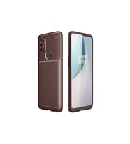 OnePlus Nord N100 Uyumlu Kılıf Zore Negro Silikon Kapak (Kahverengi)