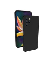 Omix X700 Kılıf Kamera Korumalı Silikon Rubber Arka Kapak (Siyah)