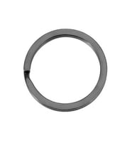 30 Adet Platin Renk 3 cm Metal Anahtarlık Halkası