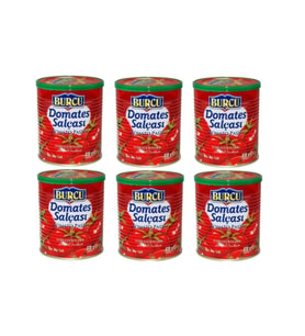 Burcu Domates Salçası 830 Gr X 6 Adet