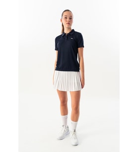 Maraton Regular Kadın Polo Yaka Navy T-shirt