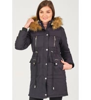 Z6711 DEWBERRY CREMONA BAYAN KABAN-LACİVERT