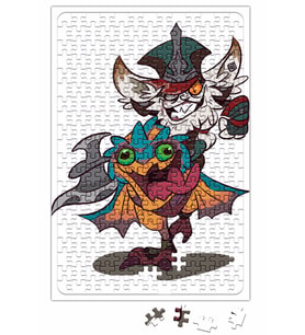 League of Legends Kled Puzzle 240 Parça Yapboz