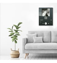 DECORITA Youtube Barkodlu Cam Tablo Sezen Aksu - Hoşgeldin 30cm x 40cm