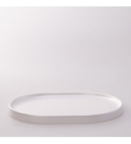 Victoria Oval Tepsi Büyük İnci