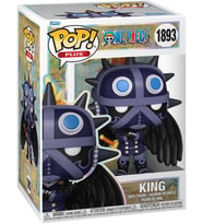 Funko Pop Plus: One Piece - King - Koleksiyon Vinil Figür - Hediye Fikri - Resmi Ürün - Çocuklar Ve (Krem)