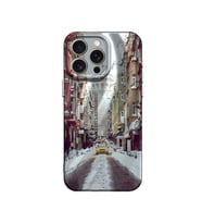 Iphone 14 Kılıf Crew Desenli Kapak - Galata Kulesi