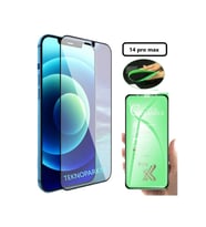 Iphone 14 Pro Max Ekran Koruyucu Seramik Nano Esnek Tam Full Kaplayan Kırılmaz Cam